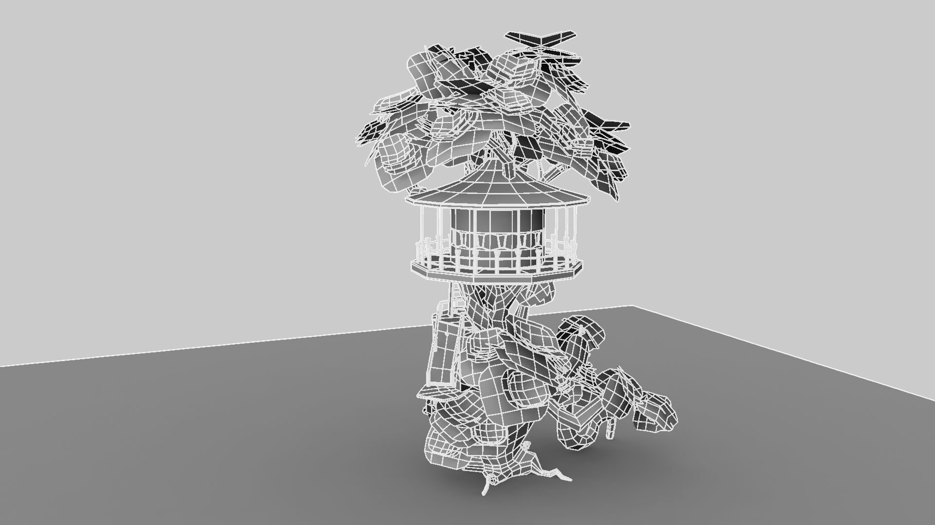 Tree House 3D model_25