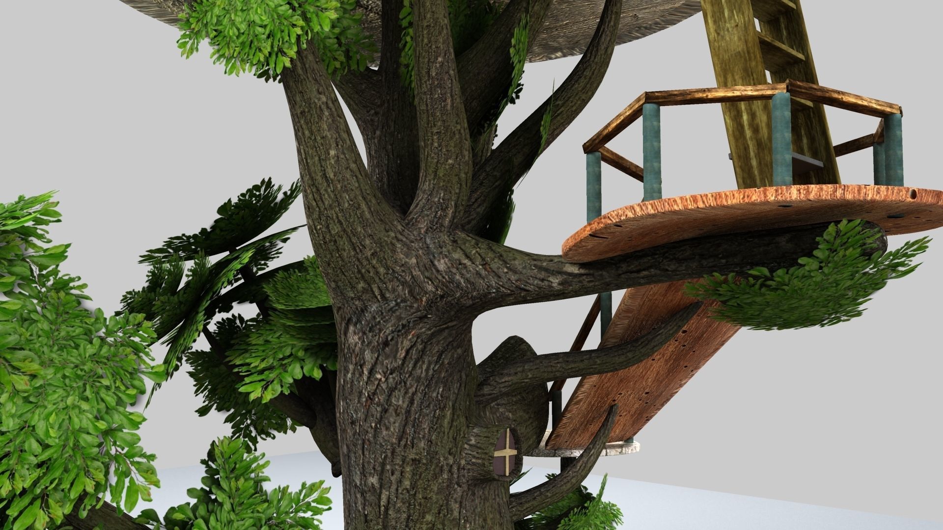 Tree House 3D model_21