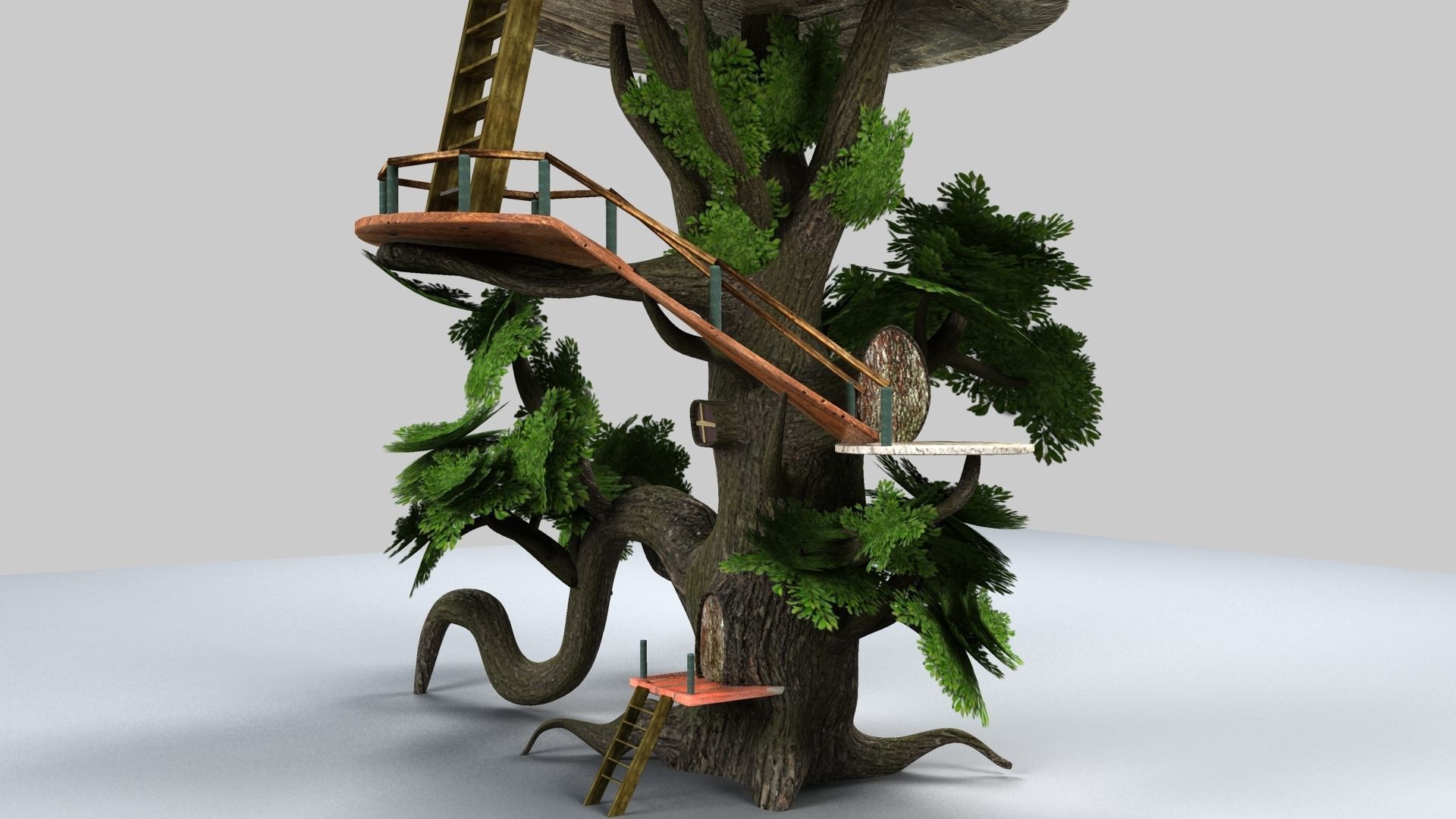 Tree House 3D model_19