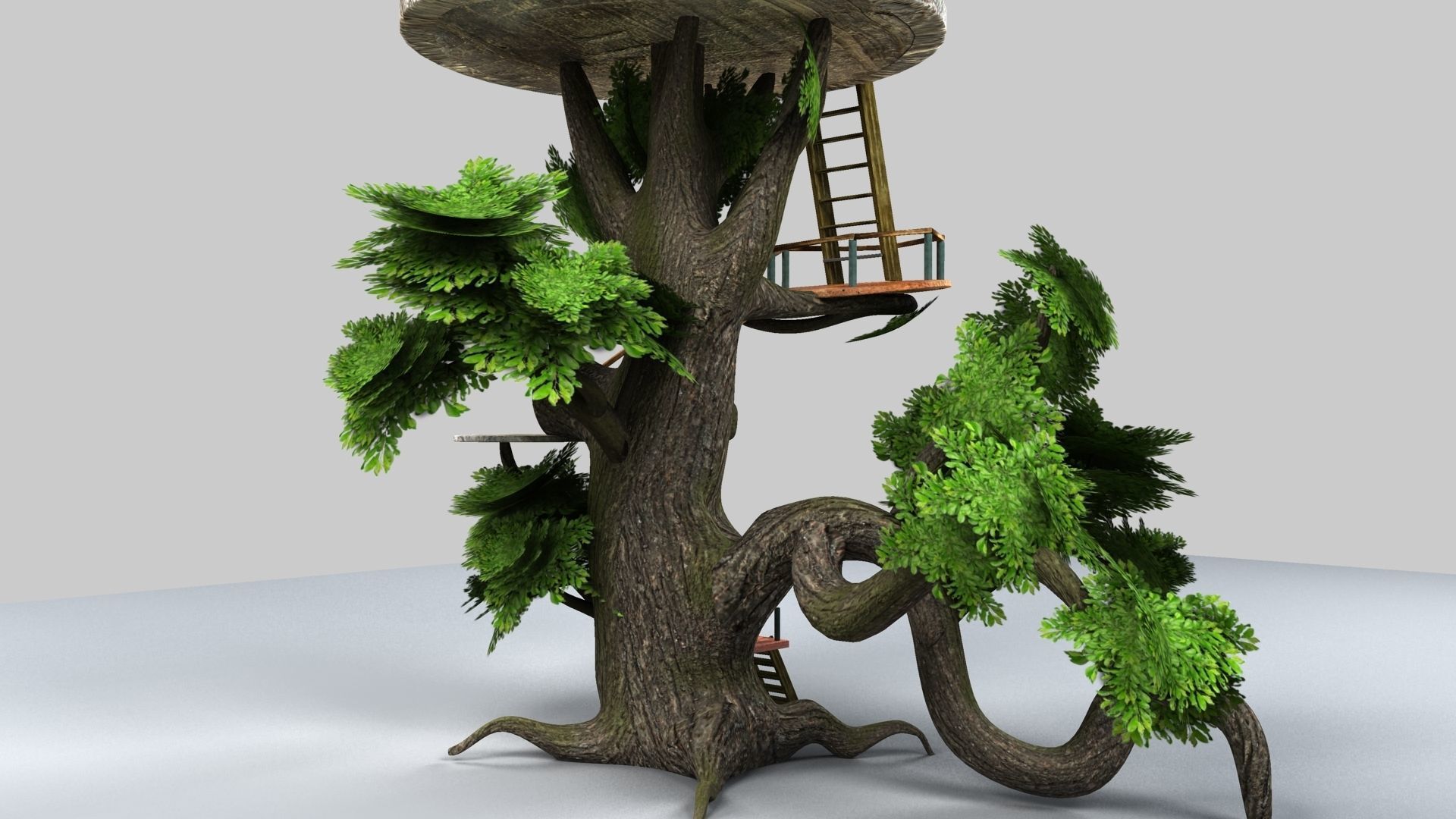 Tree House 3D model_20