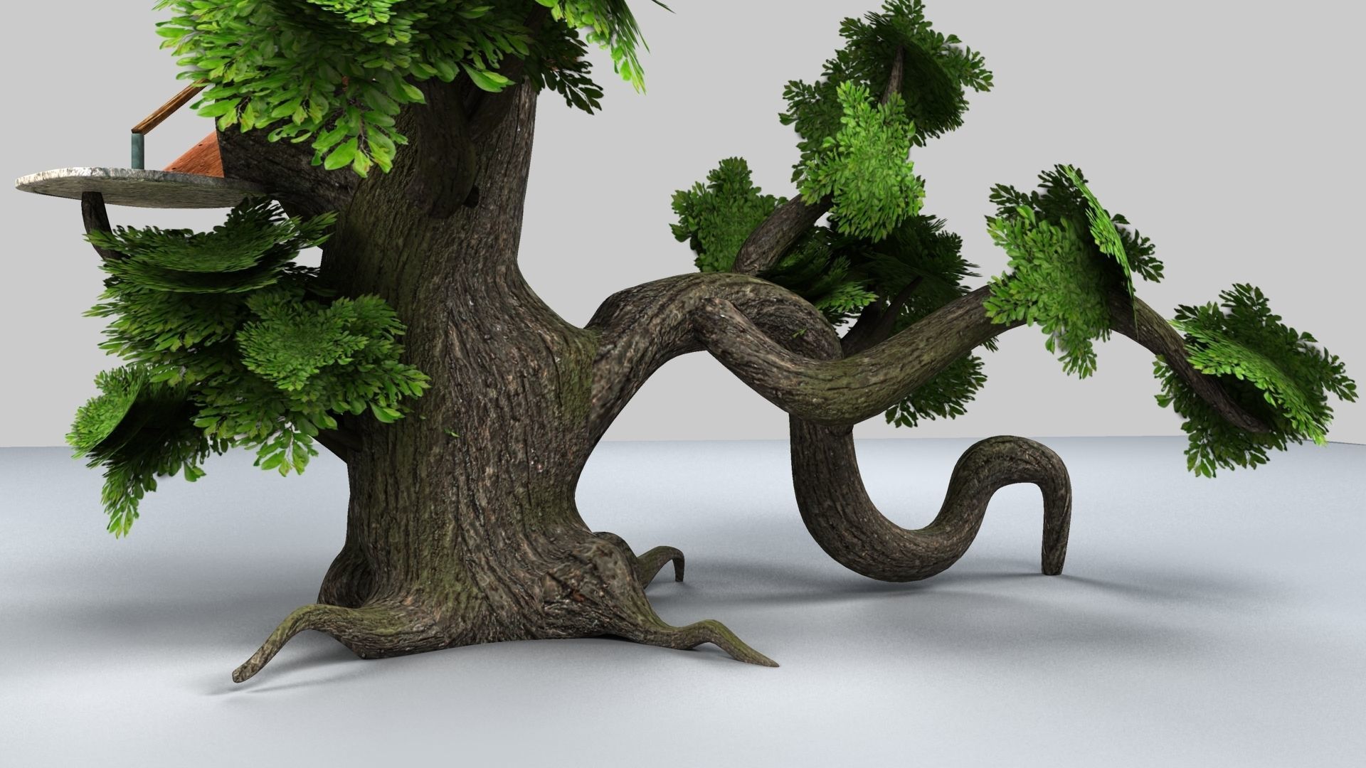 Tree House 3D model_12