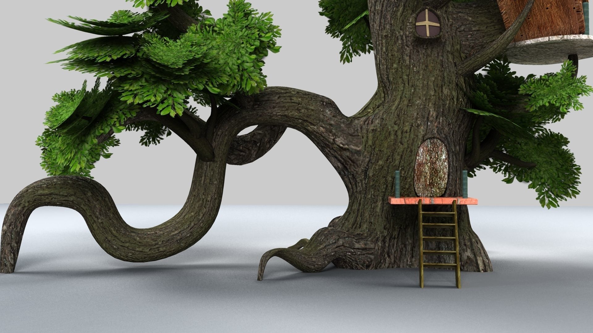 Tree House 3D model_13
