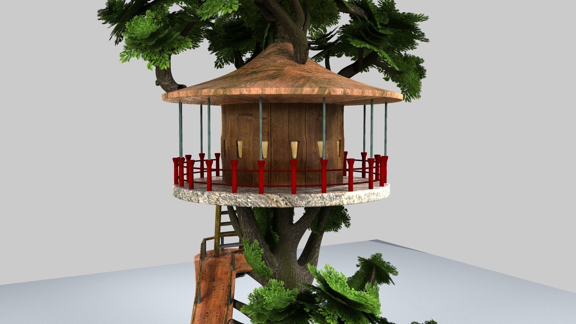 Tree House 3D model_18