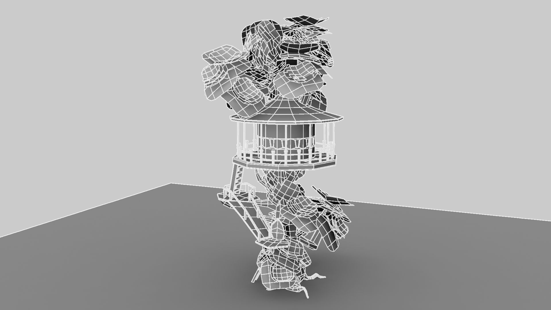 Tree House 3D model_23