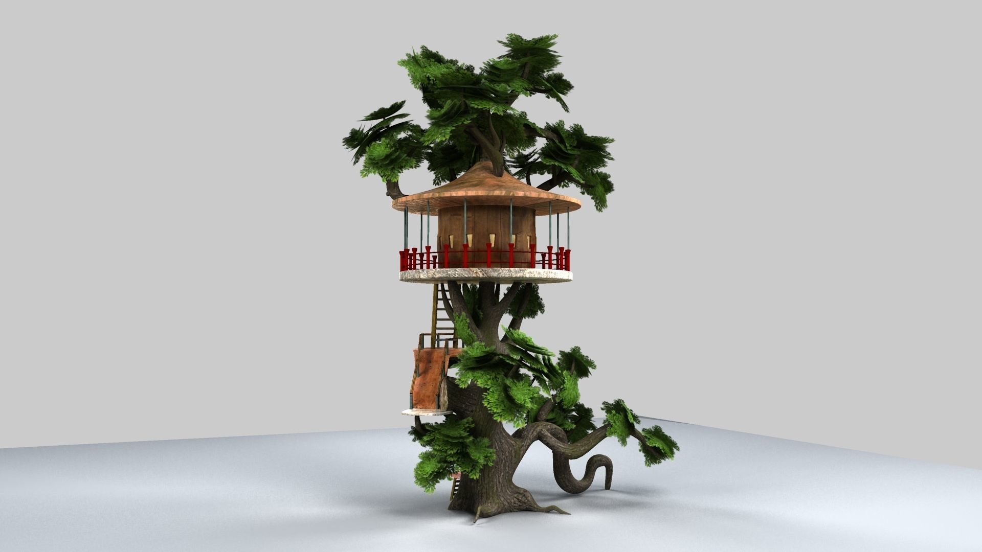 Tree House 3D model_17