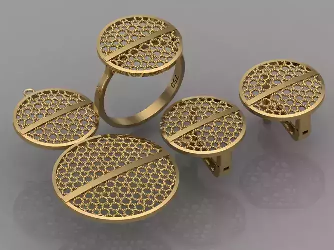 GC GOLD M0036- SMALL set 