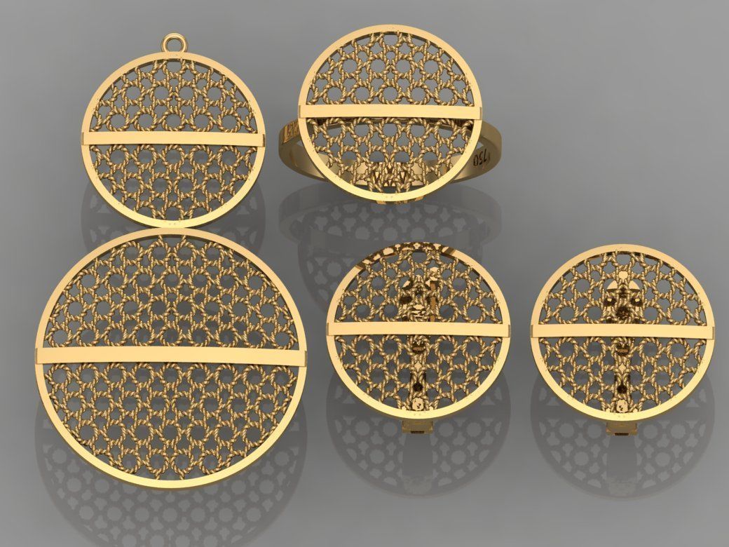 GC GOLD M0036- SMALL set  3D print model_1