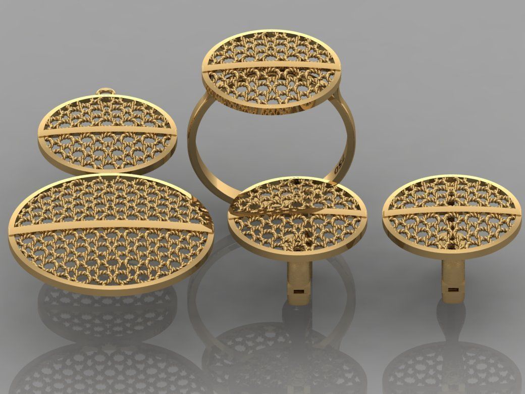 GC GOLD M0036- SMALL set  3D print model_2