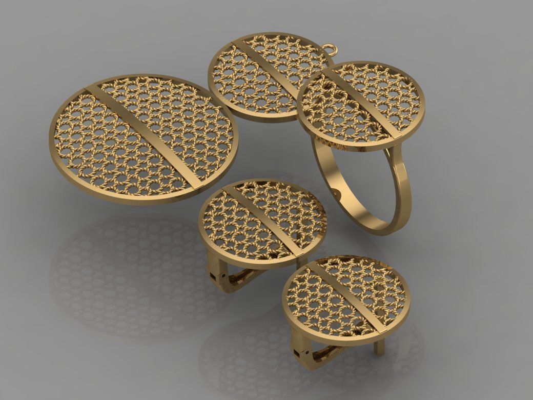 GC GOLD M0036- SMALL set  3D print model_4