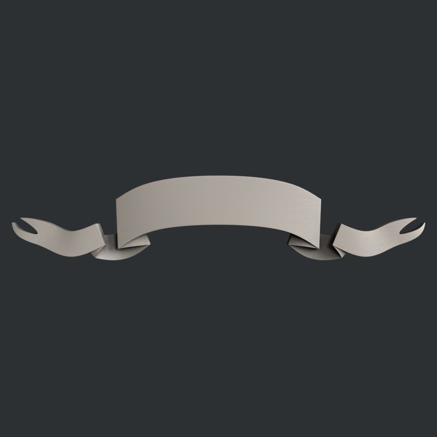 3d STL models for CNC router ribbon set 3D model | CGTrader