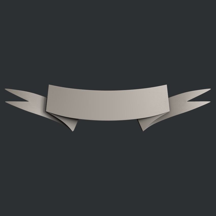3d STL models for CNC router ribbon set 3D model | CGTrader