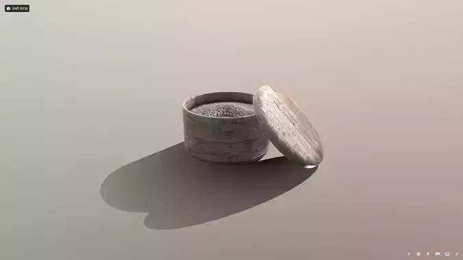 Pepper Pinch Pot - Medieval style