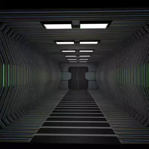 Sci fi corridor