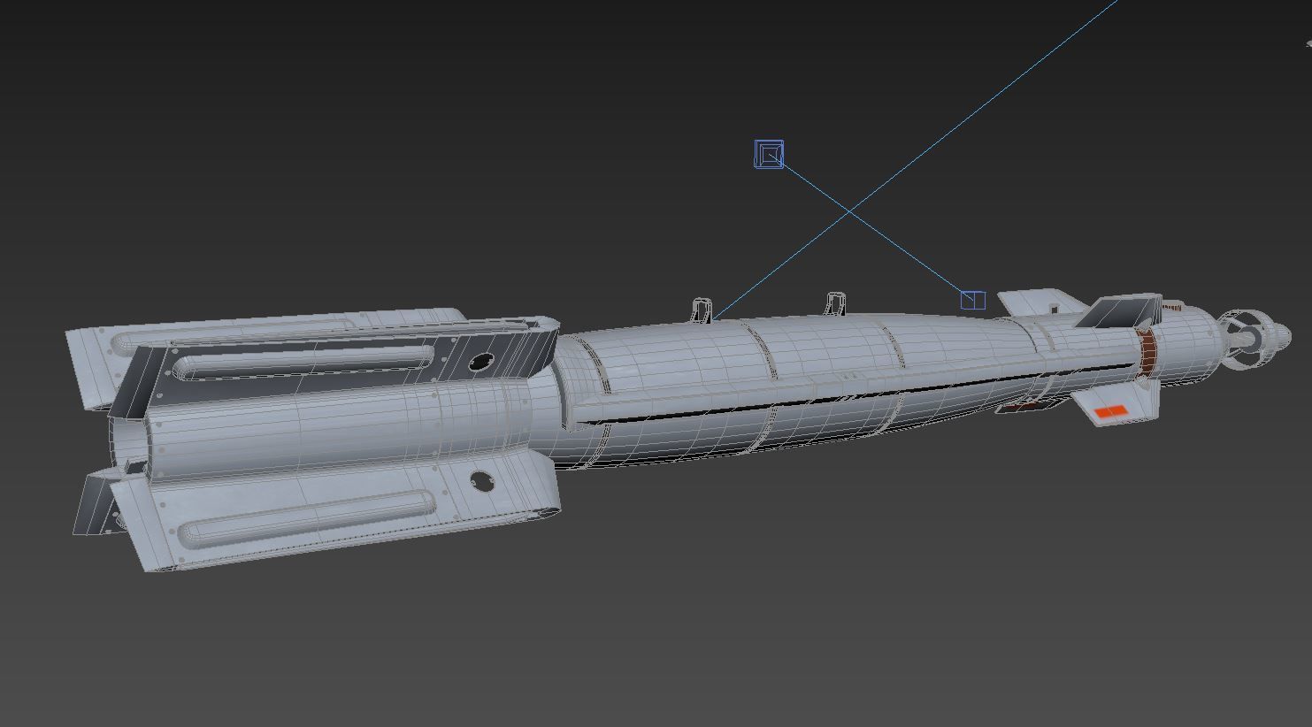GBU-12 paveway ii 3D model_12