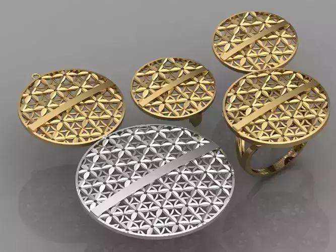 GC GOLD M0037- SMALL set 