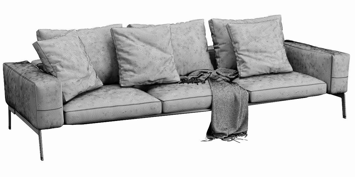 Flexform Lifesteel 3D model_12
