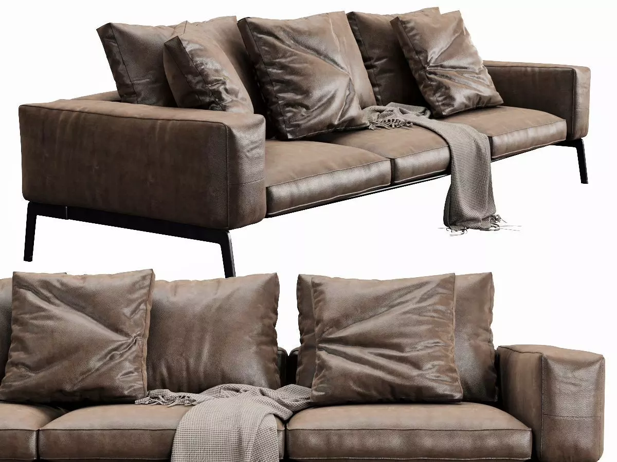 Flexform Lifesteel 3D model_0