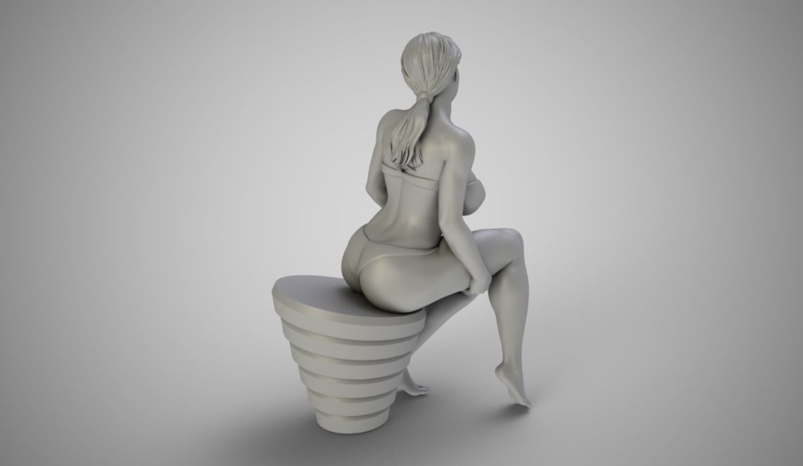 Beauty in the Garden 3D print model_3