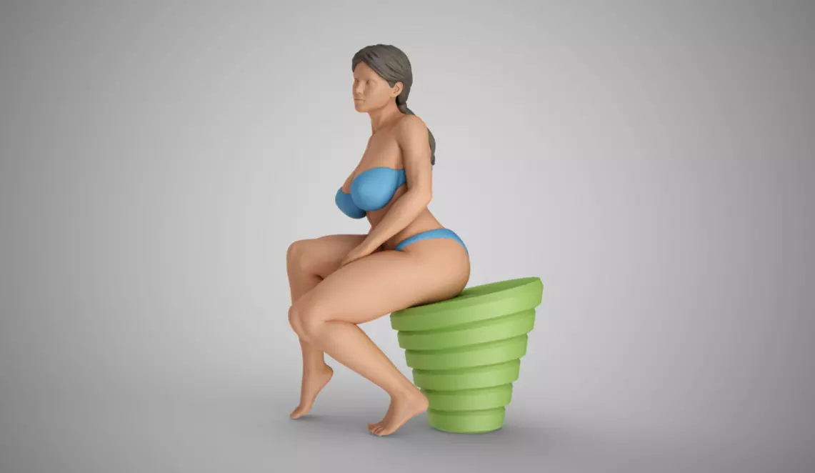 Beauty in the Garden 3D print model_0