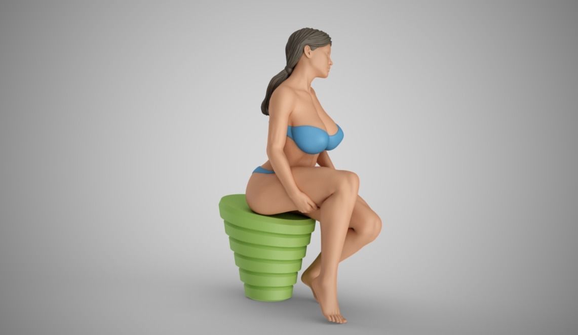 Beauty in the Garden 3D print model_7