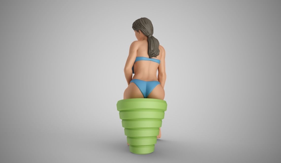 Beauty in the Garden 3D print model_10