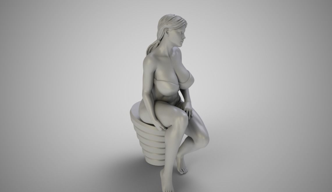 Beauty in the Garden 3D print model_2