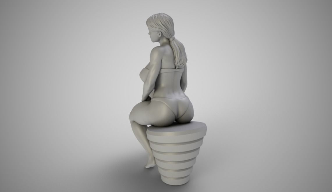 Beauty in the Garden 3D print model_4
