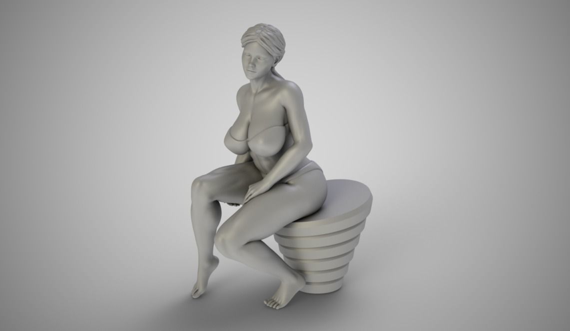Beauty in the Garden 3D print model_1
