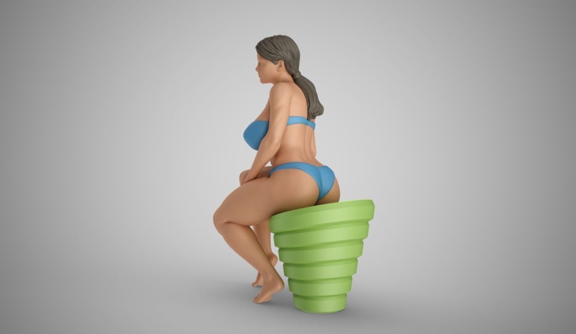 Beauty in the Garden 3D print model_11