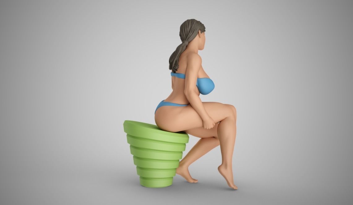 Beauty in the Garden 3D print model_8