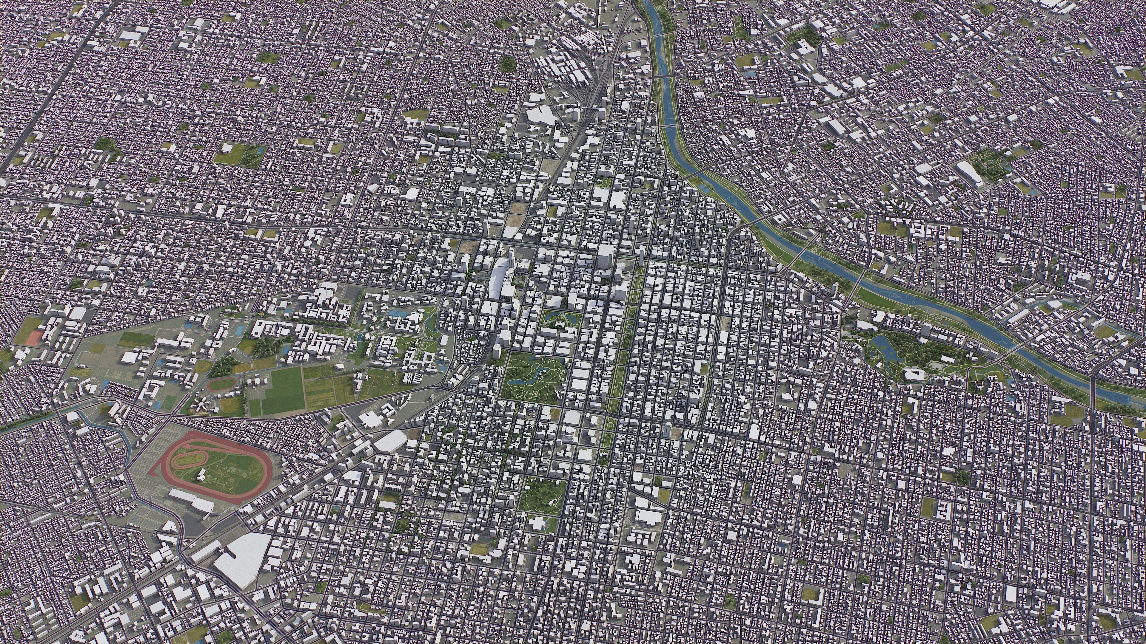 Top 10 Cities in Japan 3D Model Collection_75