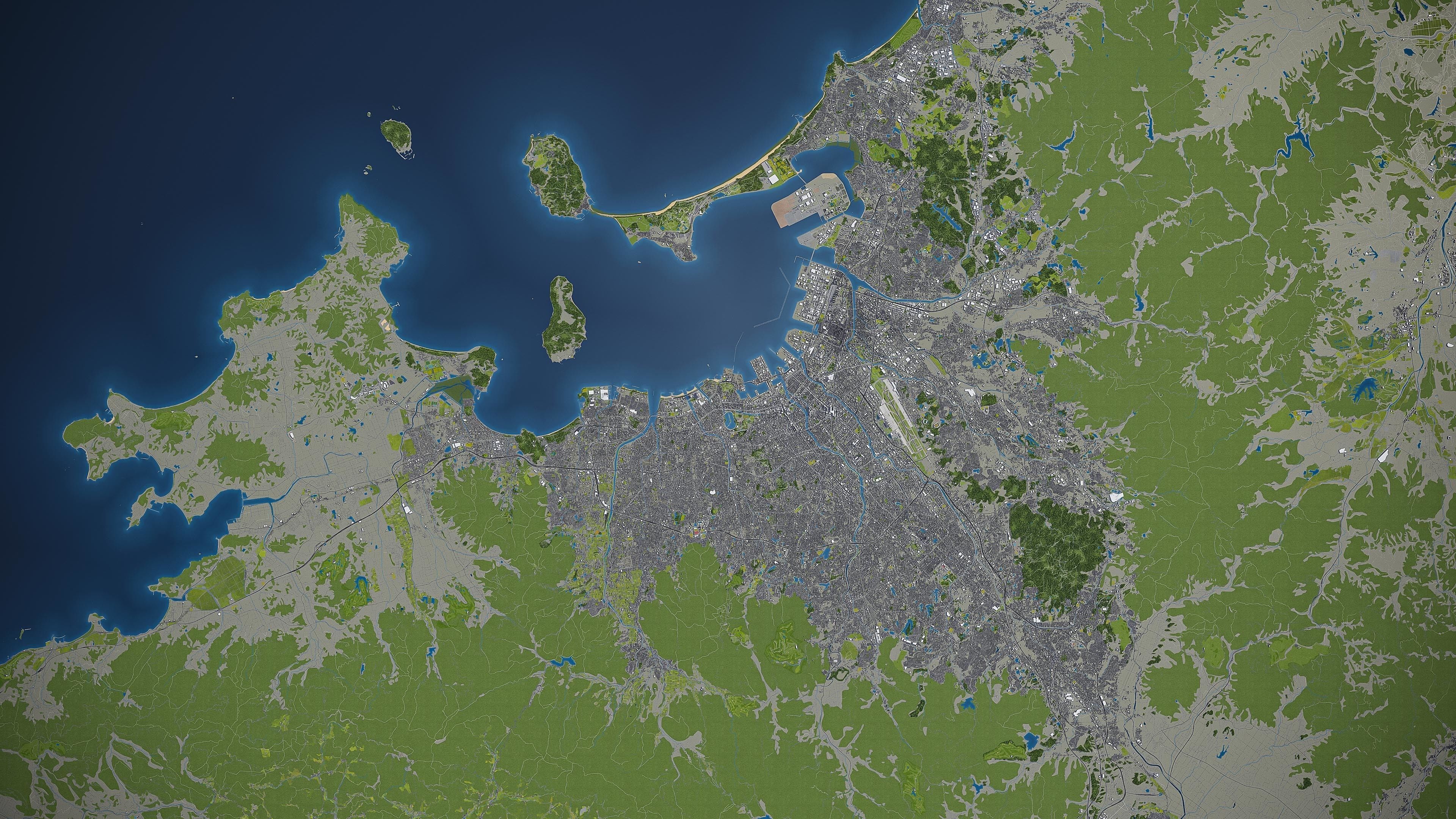 Top 10 Cities in Japan 3D Model Collection_1