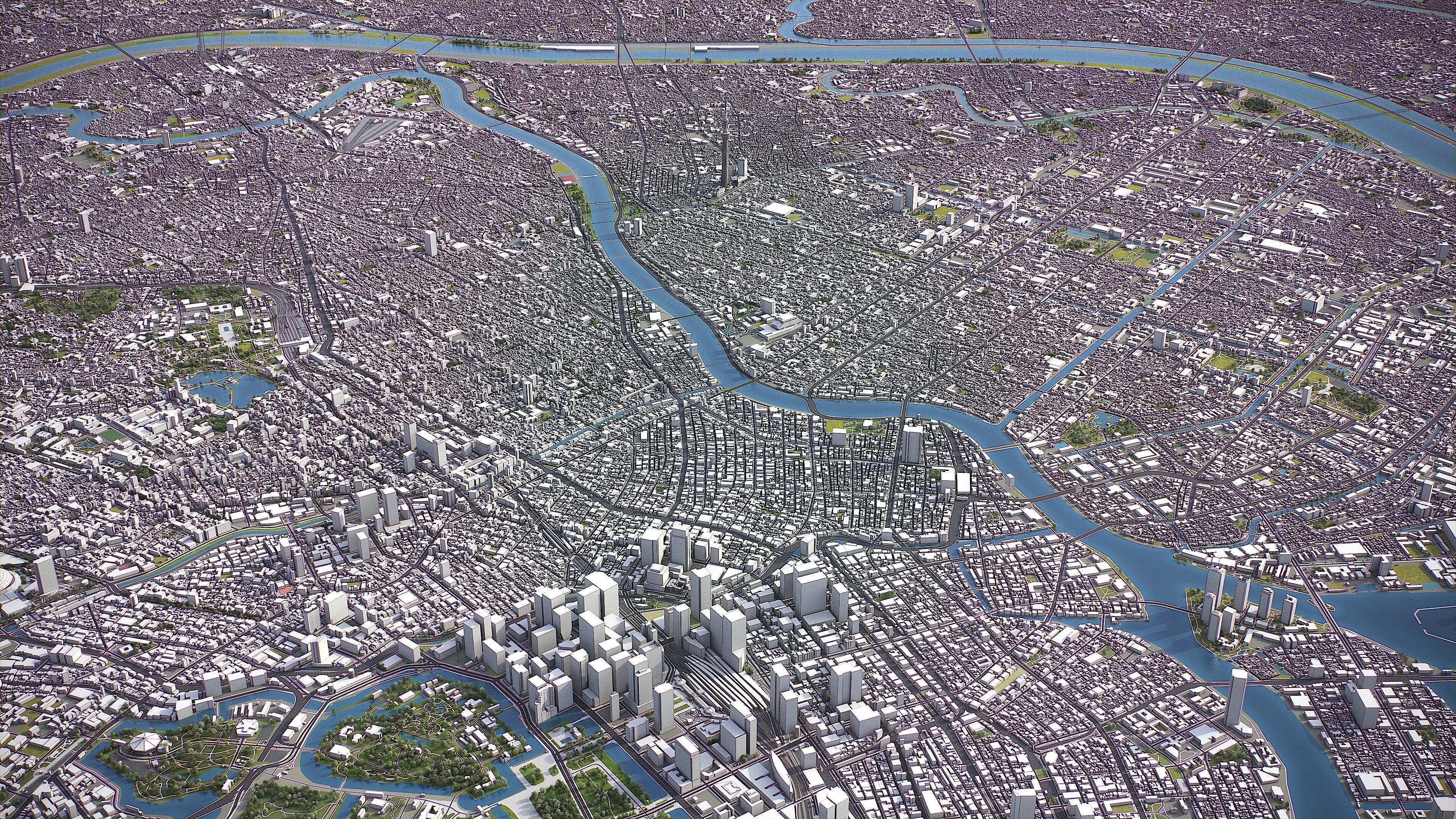 Top 10 Cities in Japan 3D Model Collection_80