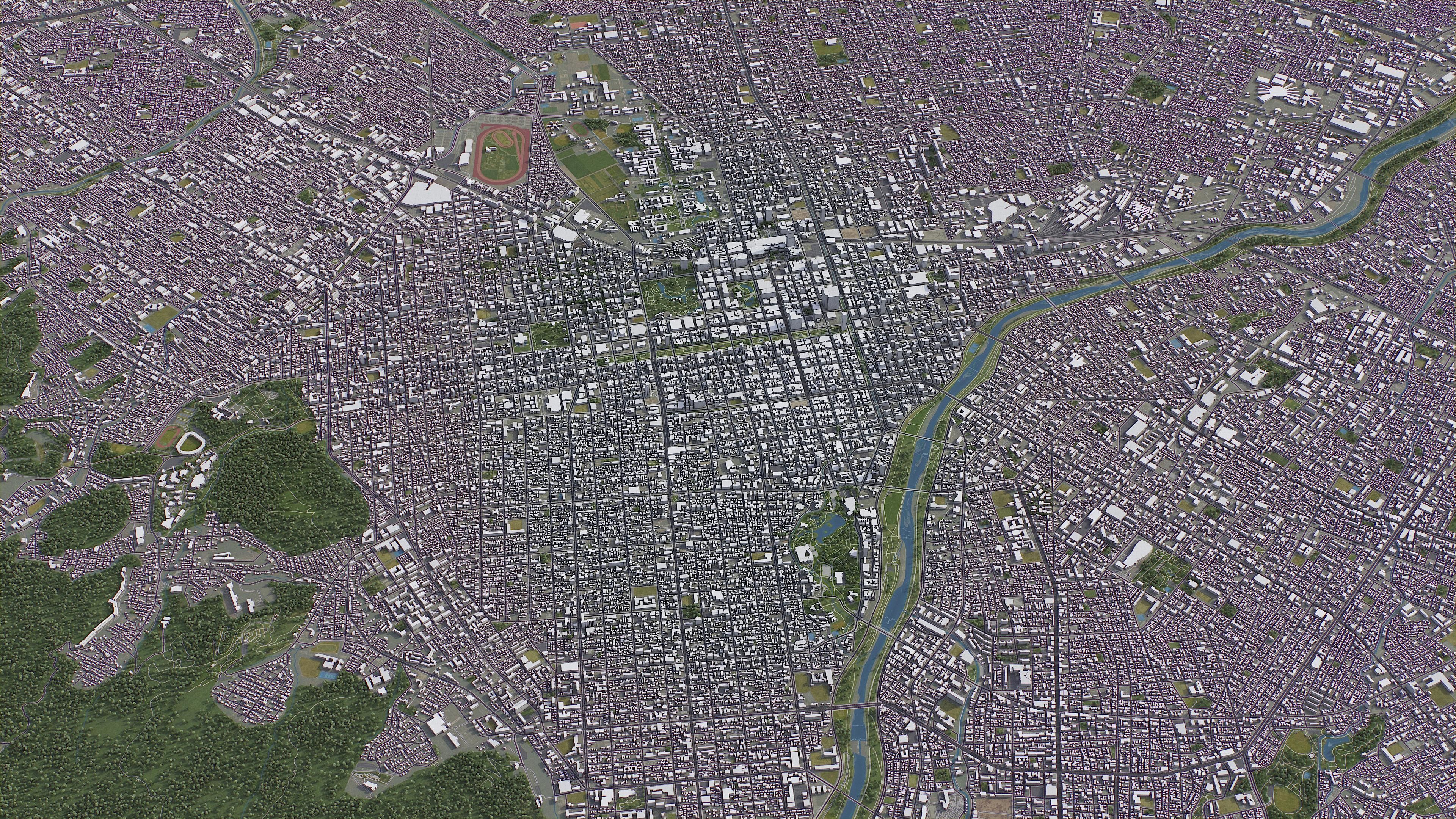 Top 10 Cities in Japan 3D Model Collection_72