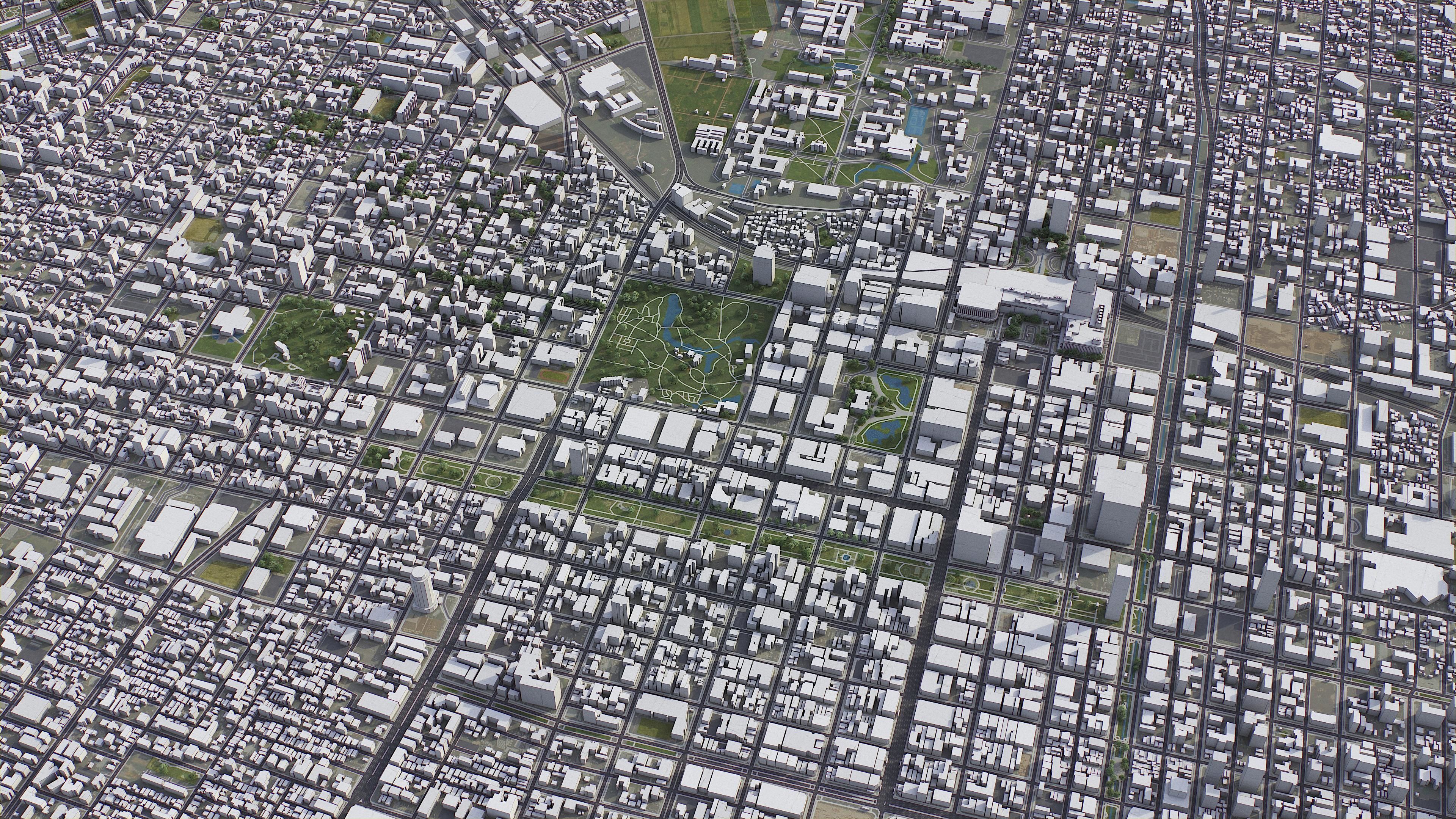 Top 10 Cities in Japan 3D Model Collection_67