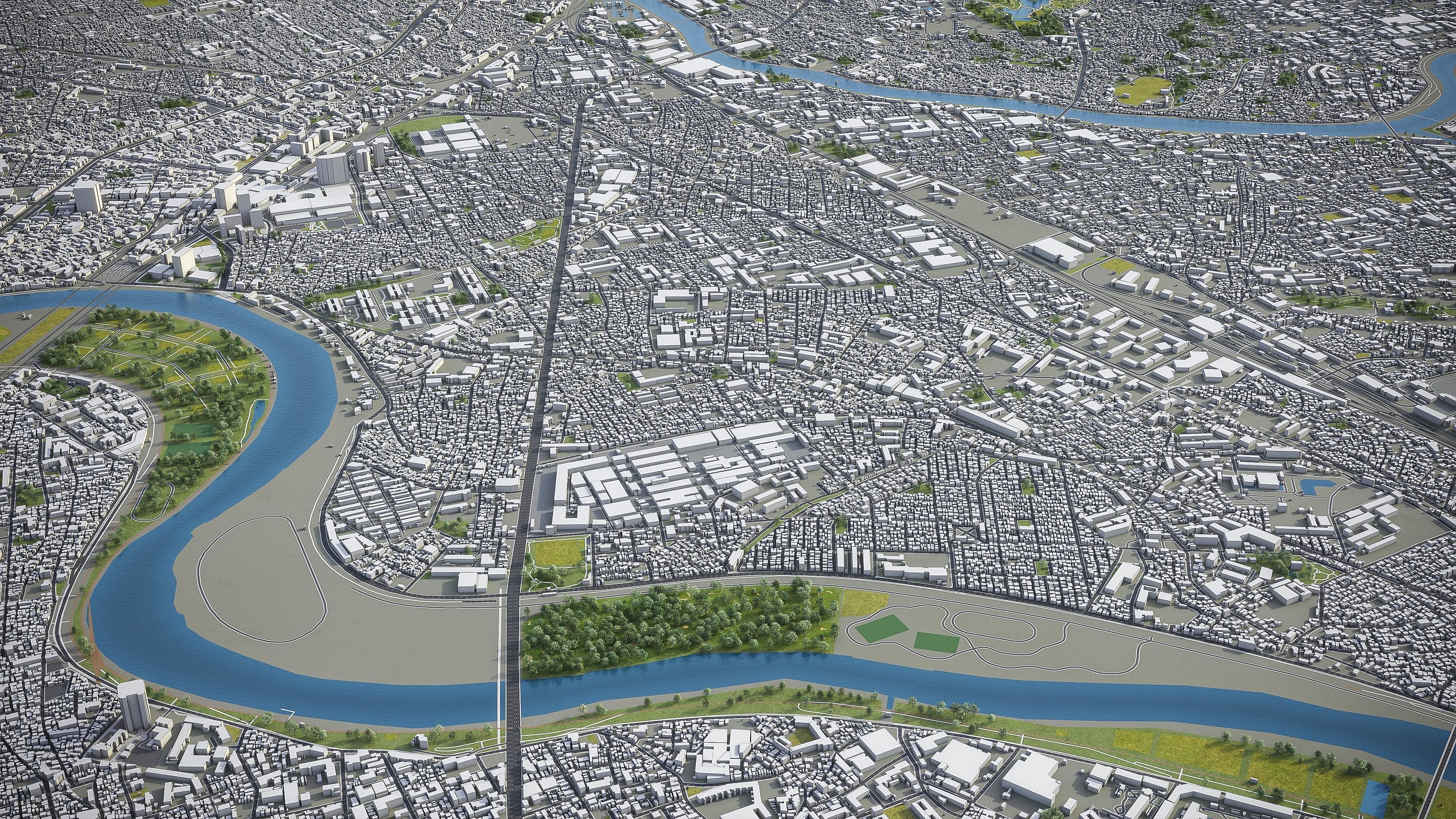 Top 10 Cities in Japan 3D Model Collection_33