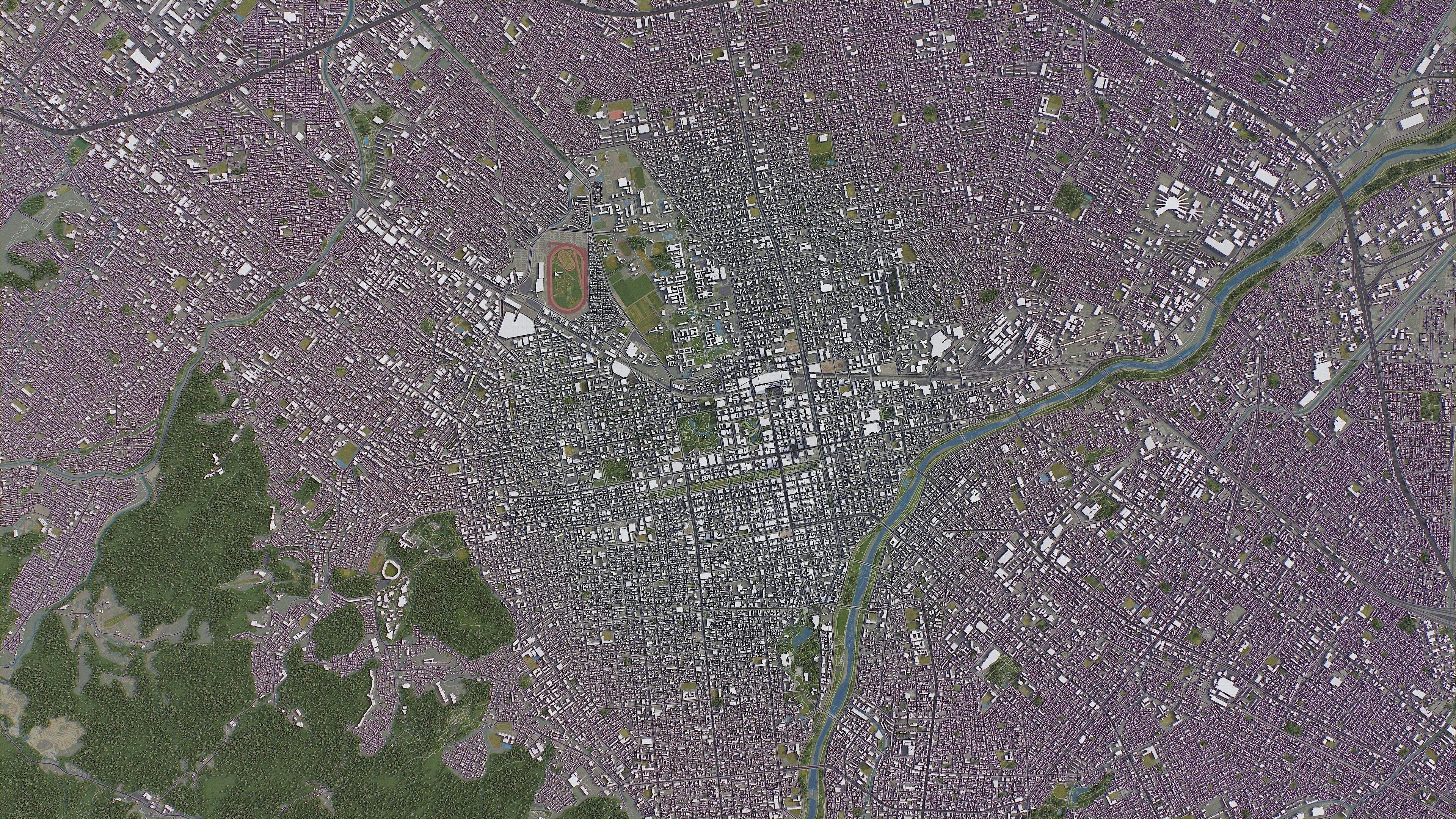 Top 10 Cities in Japan 3D Model Collection_76