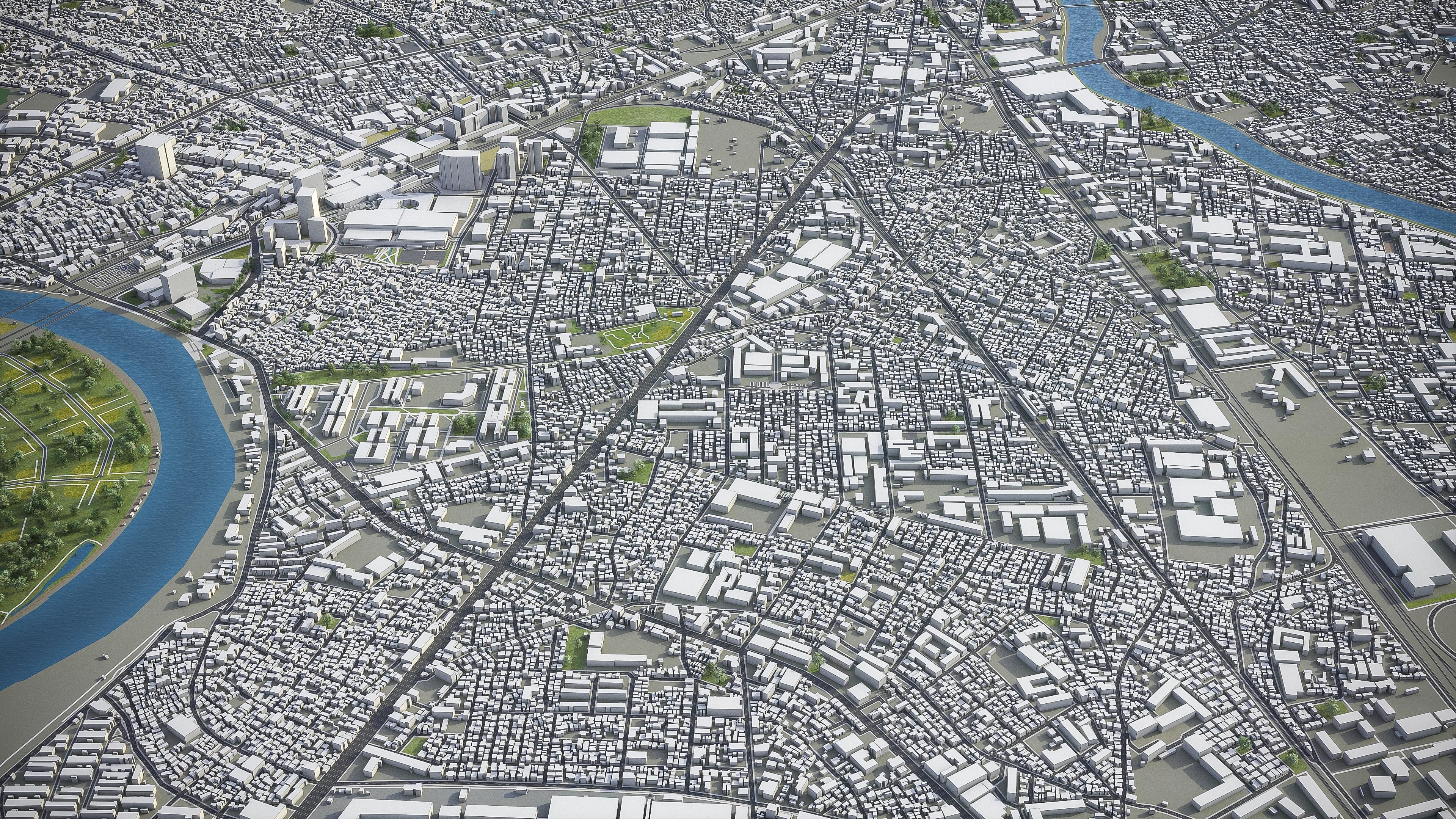 Top 10 Cities in Japan 3D Model Collection_36