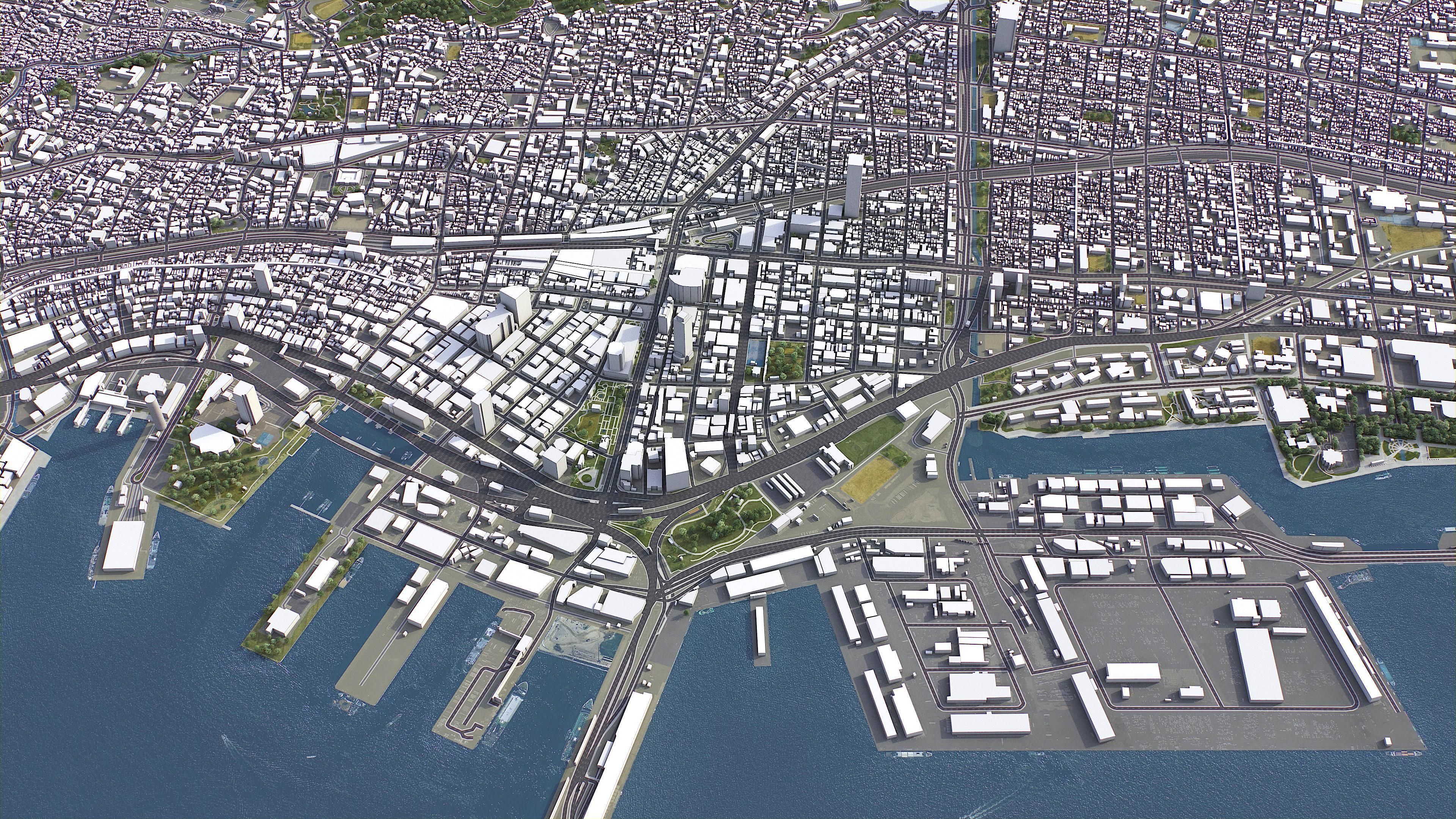 Top 10 Cities in Japan 3D Model Collection_56