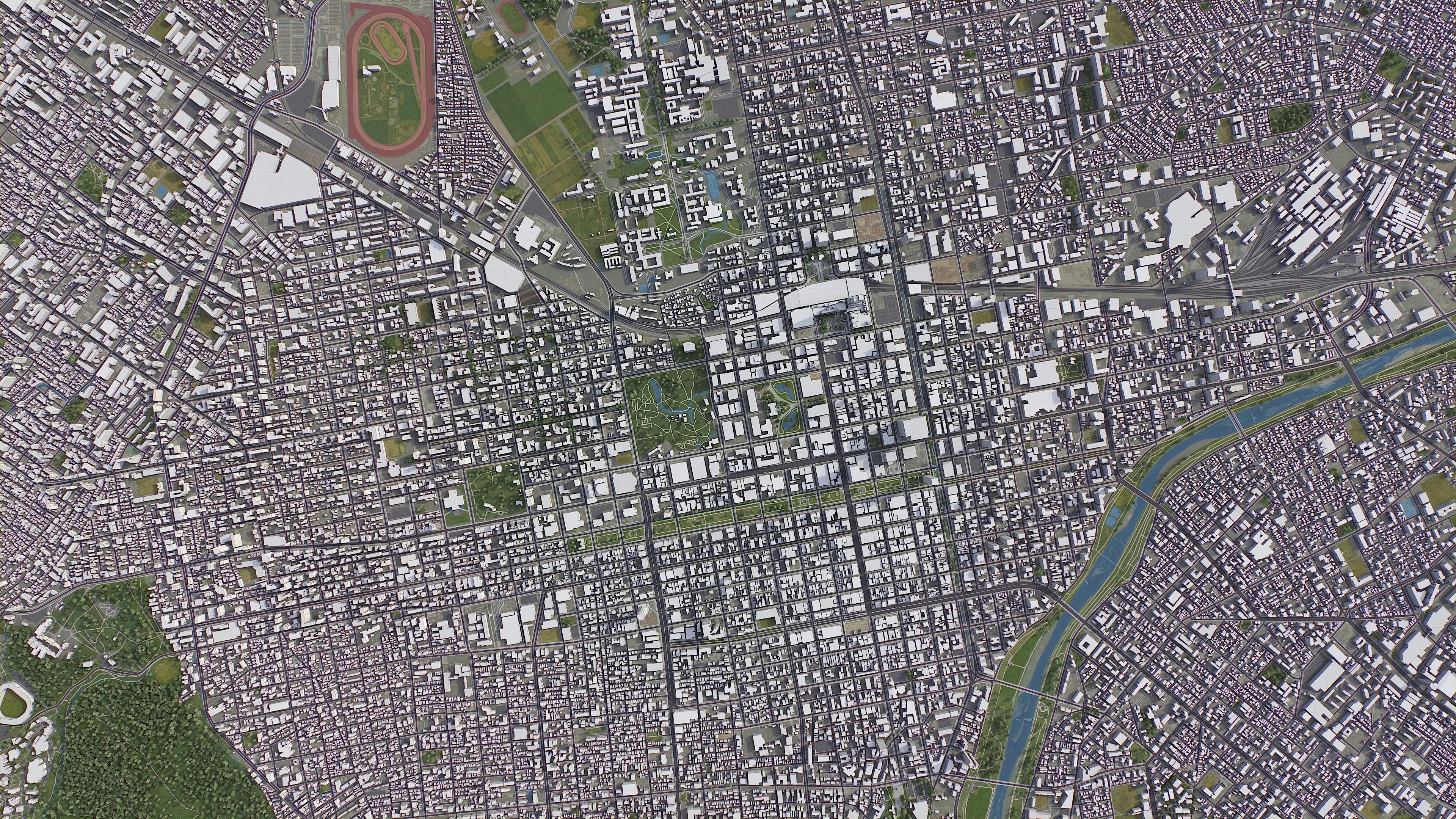 Top 10 Cities in Japan 3D Model Collection_71