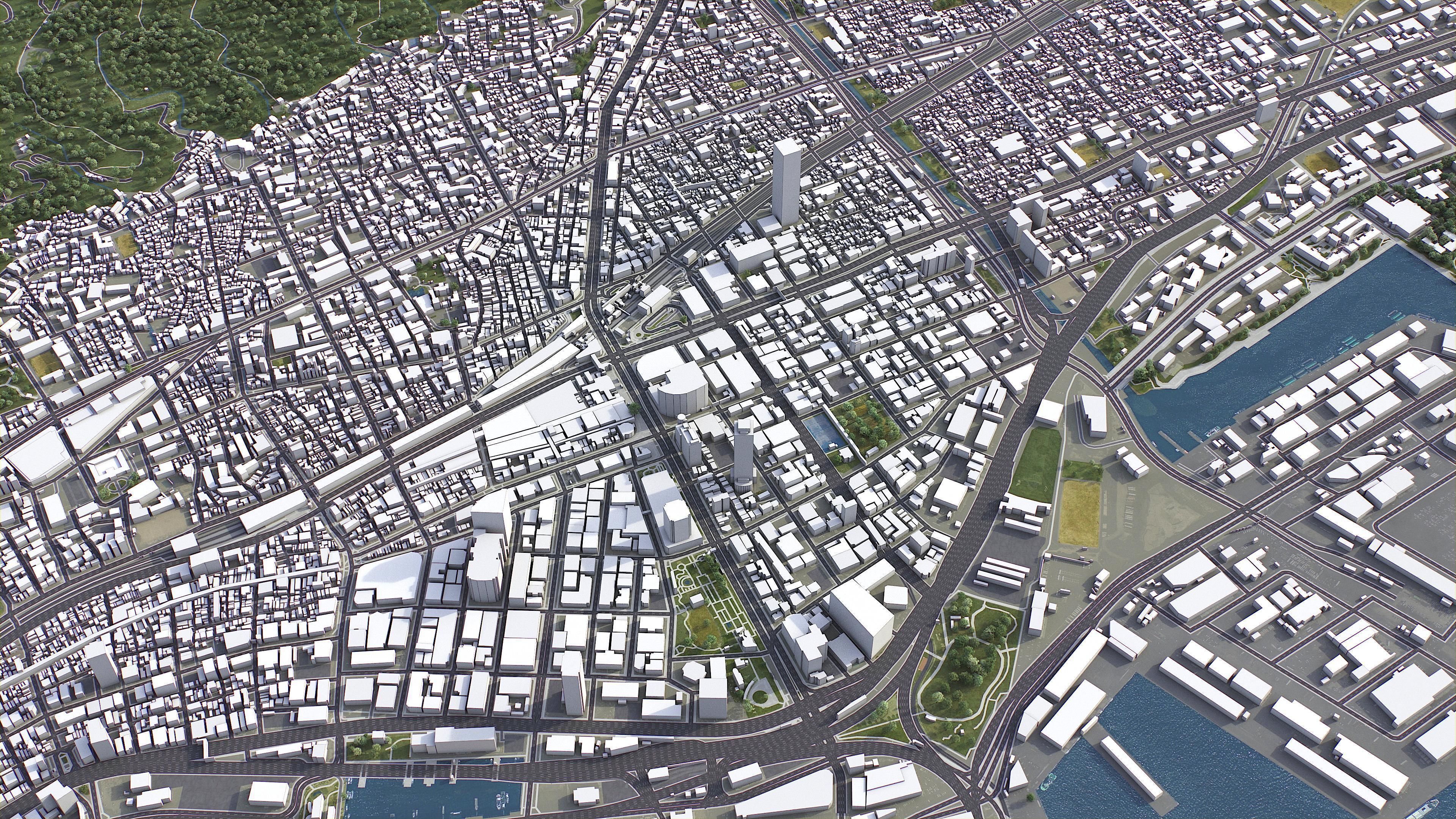 Top 10 Cities in Japan 3D Model Collection_59