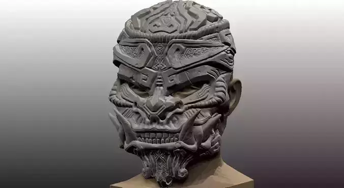 Monkey King Stone Mask