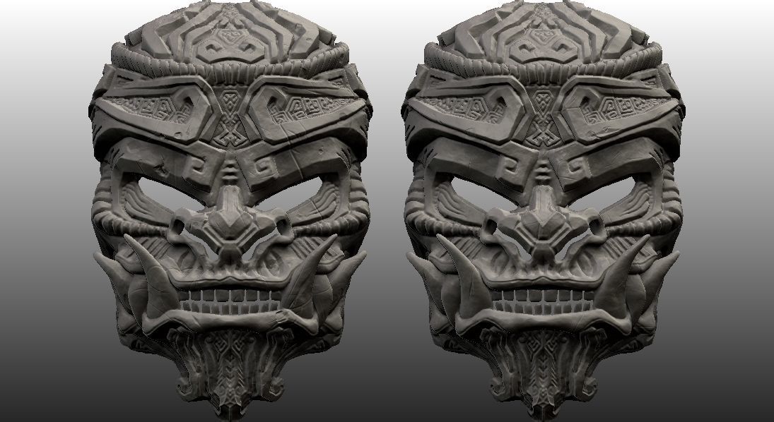Monkey King Stone Mask 3D print model_10