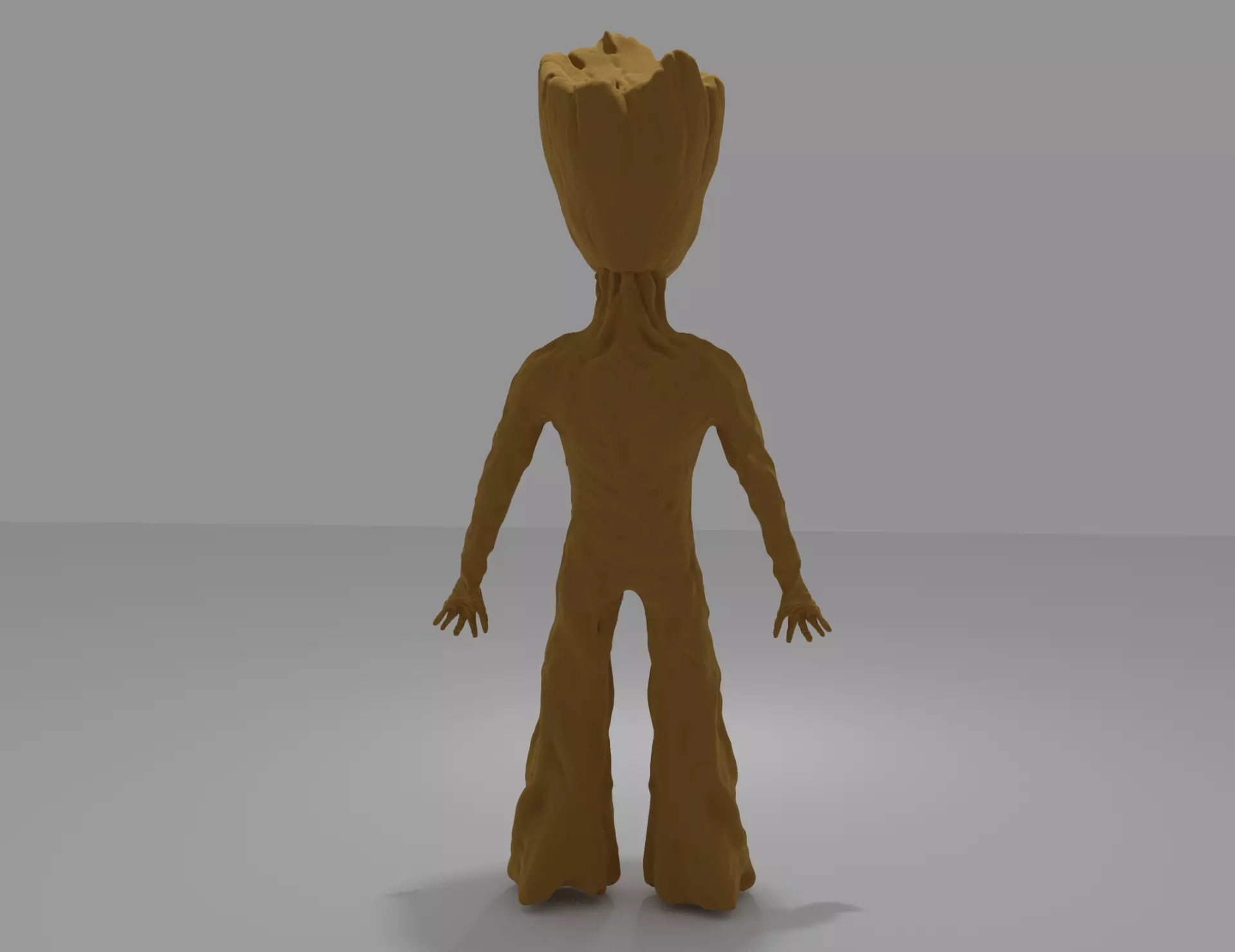 Baby Groot 3D print model