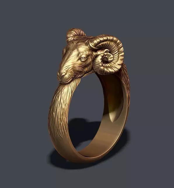 ram ring 3D print model_0