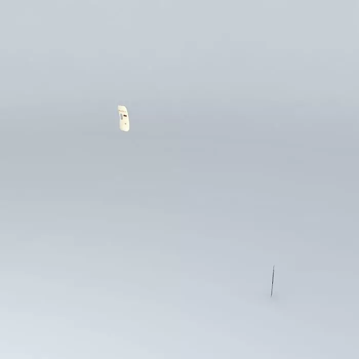 Boeing 747 800 Emrgency Exit Free 3D model_0