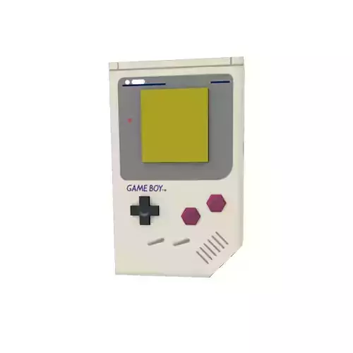 Low Poly Stylized  Gameboy