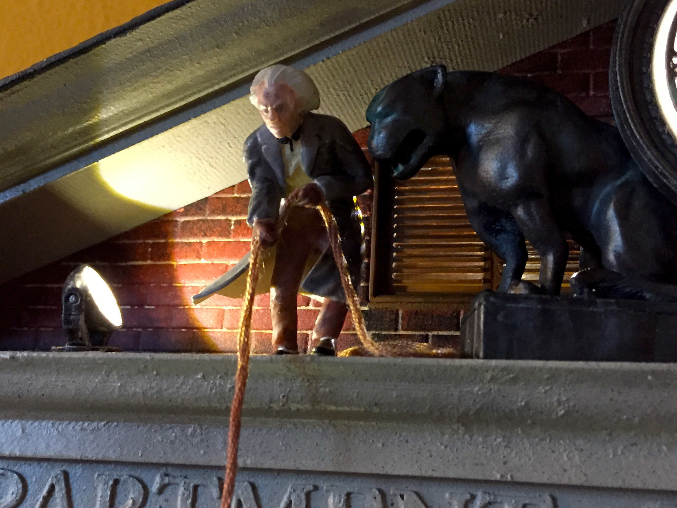 CourtHouse Back to the Future  1-45 Scale  53cm 3D print model_15