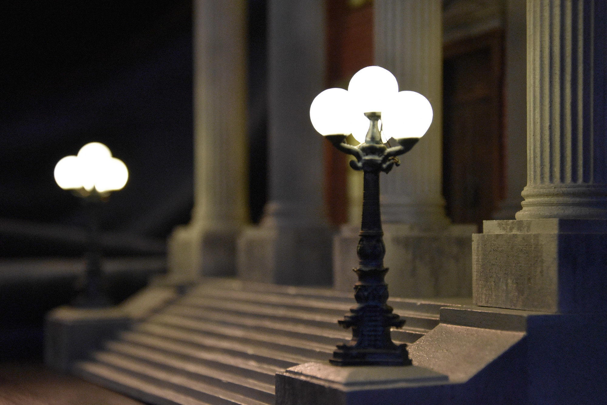 CourtHouse Back to the Future  1-45 Scale  53cm 3D print model_14