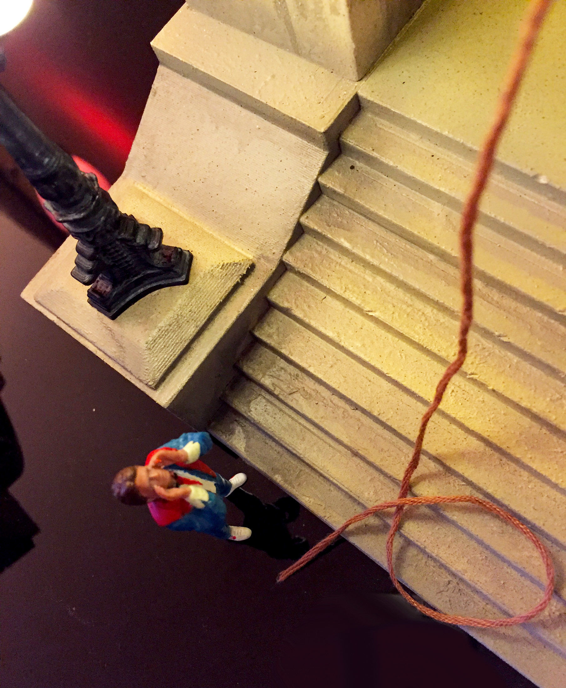 CourtHouse Back to the Future  1-45 Scale  53cm 3D print model_16